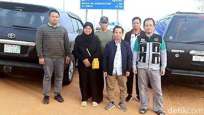Iroh bersama Atase Kepolisian RI di KBRI Riyadh