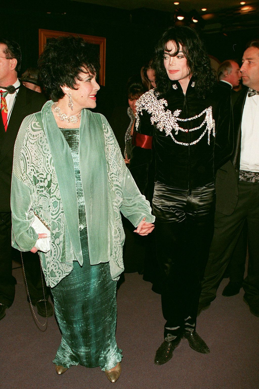 LIZ TAYLOR CELEBRATES HER 65TH BIRTHDAY IN LOS ANGELES (Photo by Frank Trapper/Corbis via Getty Images)