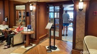 Perpustakaan di Kapal Pesiar Queen Elizabeth. Foto: Putu Intan/detikcom