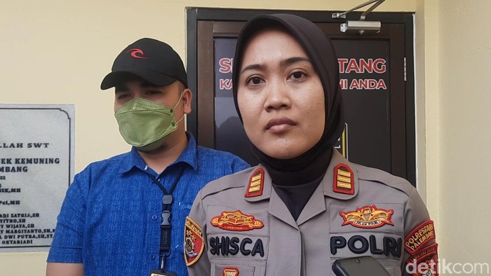 Kapolsek Kemuning Palembang AKP Shisca Agustina (Prima Syahbana/detikSumut)