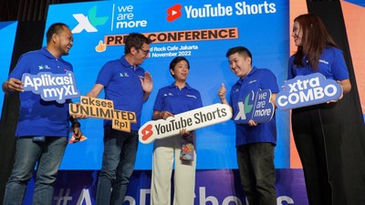 Kolaborasi XL dan Youtube Hadirkan Layanan Unlimited YouTube Shorts