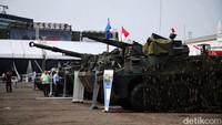 Panser Anoa juga turut dipamerkan di Indo Defence 2022 Expo & Forum.