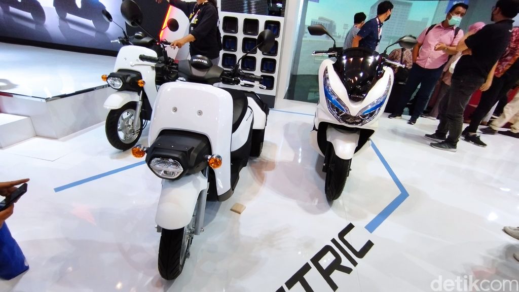 Motor listrik Honda di IMOS 2022