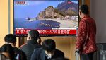 Panas! Korut Tembak 10 Rudal, Salah Satunya Jatuh Dekat Pantai Korsel