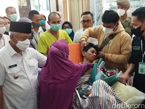 Haru Selimuti Kepulangan Vicky Korban Kanjuruhan Usai 2 Kali Lewati Kritis