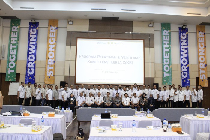 Pelatihan Sertifikasi Kerja Brantas Abipraya