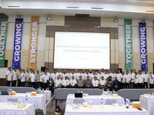 Brantas Abipraya Gelar Pelatihan & Sertifikasi Kompetensi Kerja