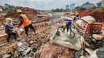 Melihat Progres Proyek Waduk Pengendali Banjir di Lebak Bulus