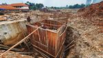 Melihat Progres Proyek Waduk Pengendali Banjir di Lebak Bulus