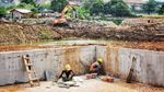 Melihat Progres Proyek Waduk Pengendali Banjir di Lebak Bulus
