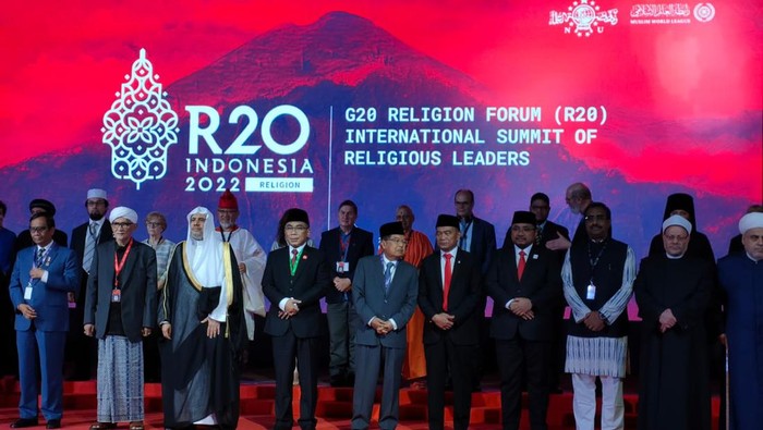 Pembukaan Forum Agama G20 yang dikenal dengan Religion Twenty atau R20 di Bali