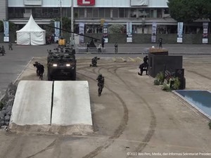 Perlengkapan Paspampres Saat ke Rusia-Ukraina Dipamerkan di Indo Defence 2022