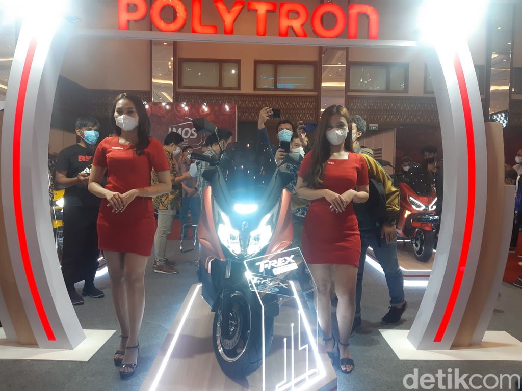 Motor listrik Polytron Fox-R meluncur di IMOS 2022