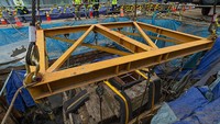 Untuk Stasiun Thamrin, saat ini pekerjaan yang sedang dilakukan meliputi penyelesaian persiapan traffic diversion stage 1-4A, pembangunan D-Wall, hingga pekerjaan tunnelling. Foto: Dok. MRT Jakarta