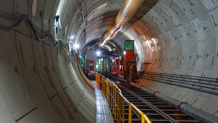 Progres MRT Jakarta Fase 2A Capai 45,5%