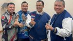 Senyum Anies Baswedan Hadiri Deklarasi Relawan IndonesiAnies