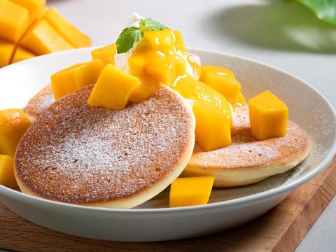 Resep Pancake Fluffy Saus Mangga