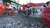 Sebanyak 4.000 peserta dari berbagai kota di Indonesia serta mancanegara berpartisipasi dalam balap sepeda PRURide Indonesia 2022.