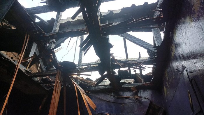 Rumah terbakar di Sukabumi