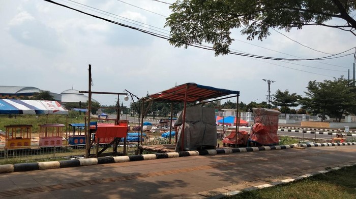 Salah satu sudut area Stadion Pakansari, Kabupaten Bogor