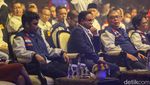 Senyum Anies Baswedan Hadiri Deklarasi Relawan IndonesiAnies
