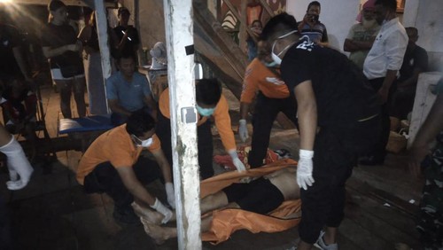 Seorang bule Rusia tewas tersetrum listrik di Warung Suzuke, lingkungan Cengiling, Jimbaran, Kuta Selatan, Badung, Bali, Selasa (1/11/2022).