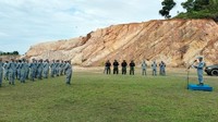 Kepala Subdirektorat Dukungan Latihan Kolonel Bakamla Yudi Priyatno, S.E. membuka Latihan Menembak untuk Kesiapan Operasi Bakamla RI Wilayah Barat. Latihan ini diadakan di Lapangan Tembak Batalyon Infanteri 10 Marinir/SBY, Pulau Setokok, Kota Batam, Kepulauan Riau, Rabu (2/11/22).