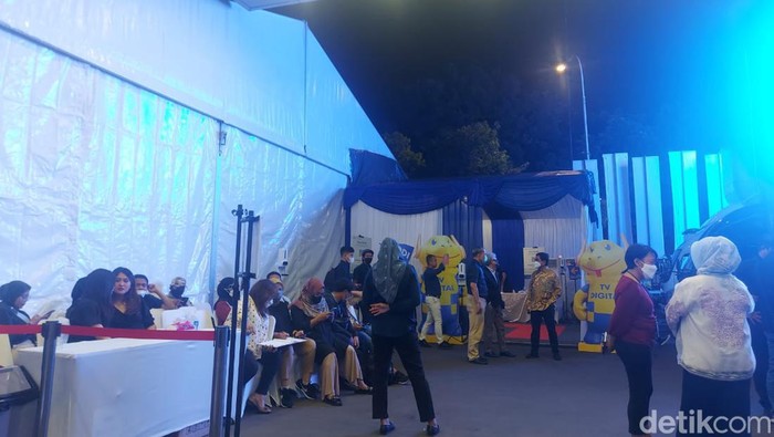 Suasana Jelang Dimatikannya TV Analog di Kominfo