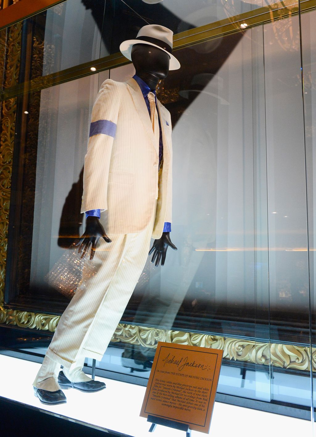 LAS VEGAS, NV - AUGUST 27:  Michael Jackson's outfit from his 