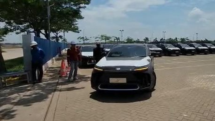 Toyotia bZ4X telah tiba di Bali sambut penyelenggaraan G20.