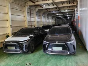 Ratusan Toyota bZ4X Tiba di Bali Siap Sambut KTT G20