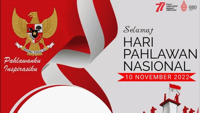 Twibbon Hari Pahlawan 2022