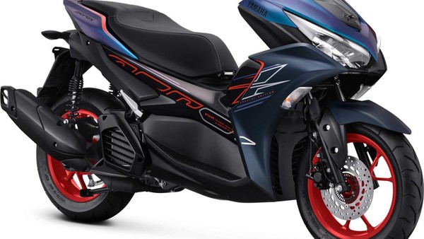 Tampilan Baru Yamaha Aerox 155 Connected