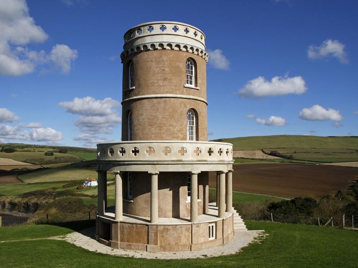 Clavell Tower which is a folly above Hen Cliff at Kimmeridge Bay. (Photo by: Loop Images/Universal Images Group via Getty Images)