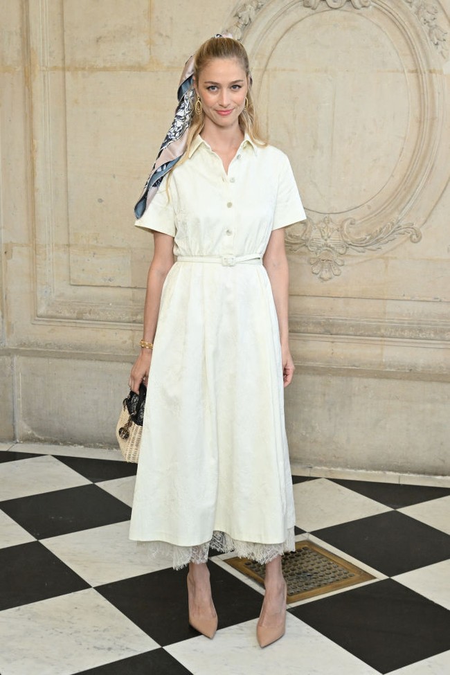 Oleh majalah Tatler, Beatrice Borromeo dinobatkan sebagai bangswang paling stylish se-Eropa pada 2021. Beatrice memang memiliki selera fashion yang bagus. Foto: Getty Images