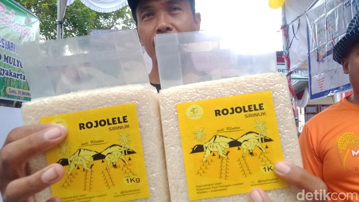Beras Rojolele asal Delanggu, Klaten.