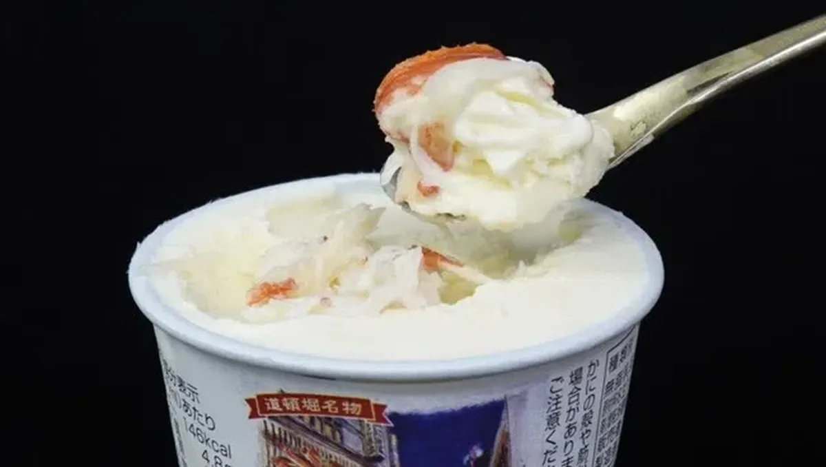 Ada Es Krim Isi Daging Kepiting, Harga Satu Cup Rp 53 Ribu