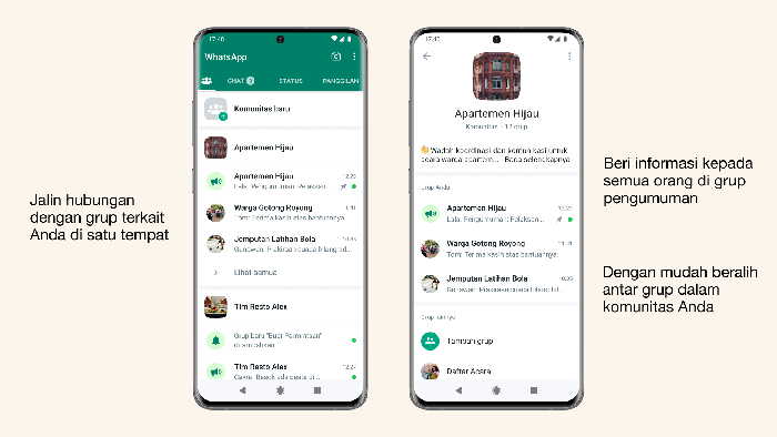 Fitur Komunitas WhatsApp