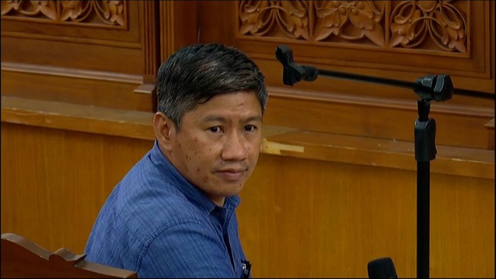 Pengusaha sekaligus teknisi CCTV, Tjong Djiu Fung alias Afung memberikan kesaksiannya di sidang dugaan kasus Obstruction of Justice dengan terdakwa Hendra Kurniawan dan Agus Nurpatria pada Kamis (3/11/2022).
