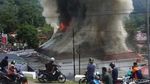 Penampakan Gedung Warisan Dunia UNESCO Ludes Terbakar di Sawahlunto
