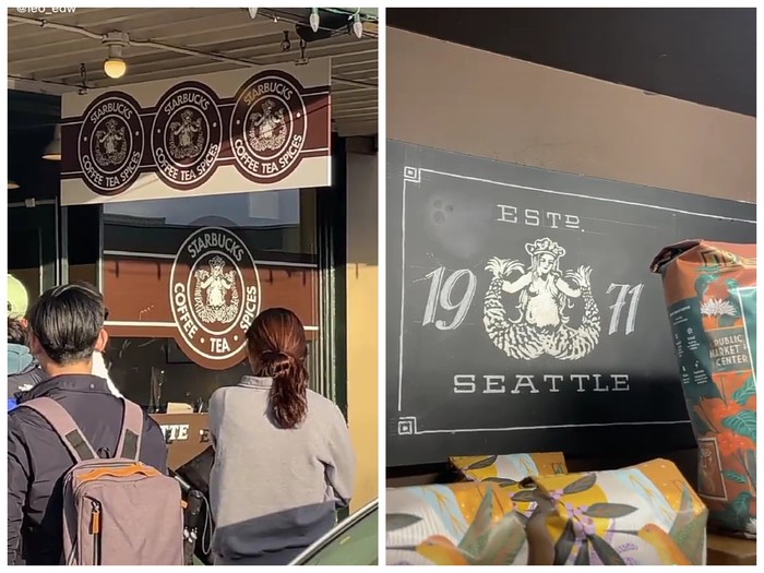 WNI Ini Kunjungi Gerai Starbucks Pertama di Dunia yang Berusia 51 Tahun
