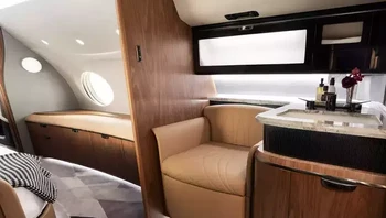 Penerbangannya pada 31 Oktober dengan G650ER dari Los Angeles ke New Jersey menghabiskan biaya bahan bakar USD14.829 atau Ro 232 juta, menurut akun Twitter @ElonJet, yang melacak penerbangan Musk. Musk terbang selama sekitar empat setengah jam, menurut akun tersebut. Foto: Gulfstream Aerospace Corporation