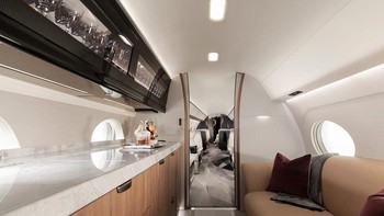 Musk sering bepergian dengan jet pribadi. Pada 2018, miliarder itu terbang lebih dari 150.000 mil dengan G650ER, menurut catatan penerbangan yang diperoleh Washington Post. Foto: Gulfstream Aerospace Corporation