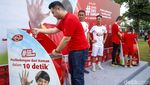 Kampanye Hari Cuci Tangan Sedunia untuk Anak-anak Lewat Sepakbola