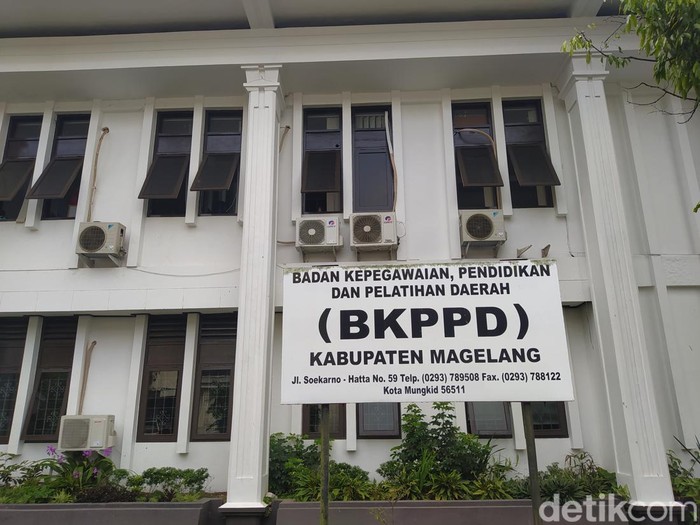 Kantor Badan Kepegawaian, Pendidikan dan Pelatihan Daerah (BKPPD) Kabupaten Magelang.