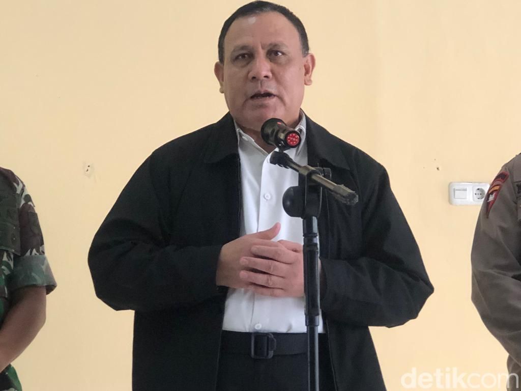 Ketua KPK Firli Bahuri di Jayapura.