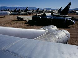 Wow! Ini Dia Penampakan Kuburan Pesawat Terbang Terbesar di Dunia