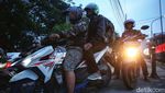 Lagi, Pemotor +62 Bajak Trotoar di Jaktim