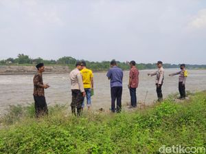 2 Siswa SMP Jombang Tenggelam di Sungai Brantas Saat Bolos Sekolah