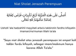 Niat Sholat Jenazah Perempuan Lengkap dengan Tata Caranya